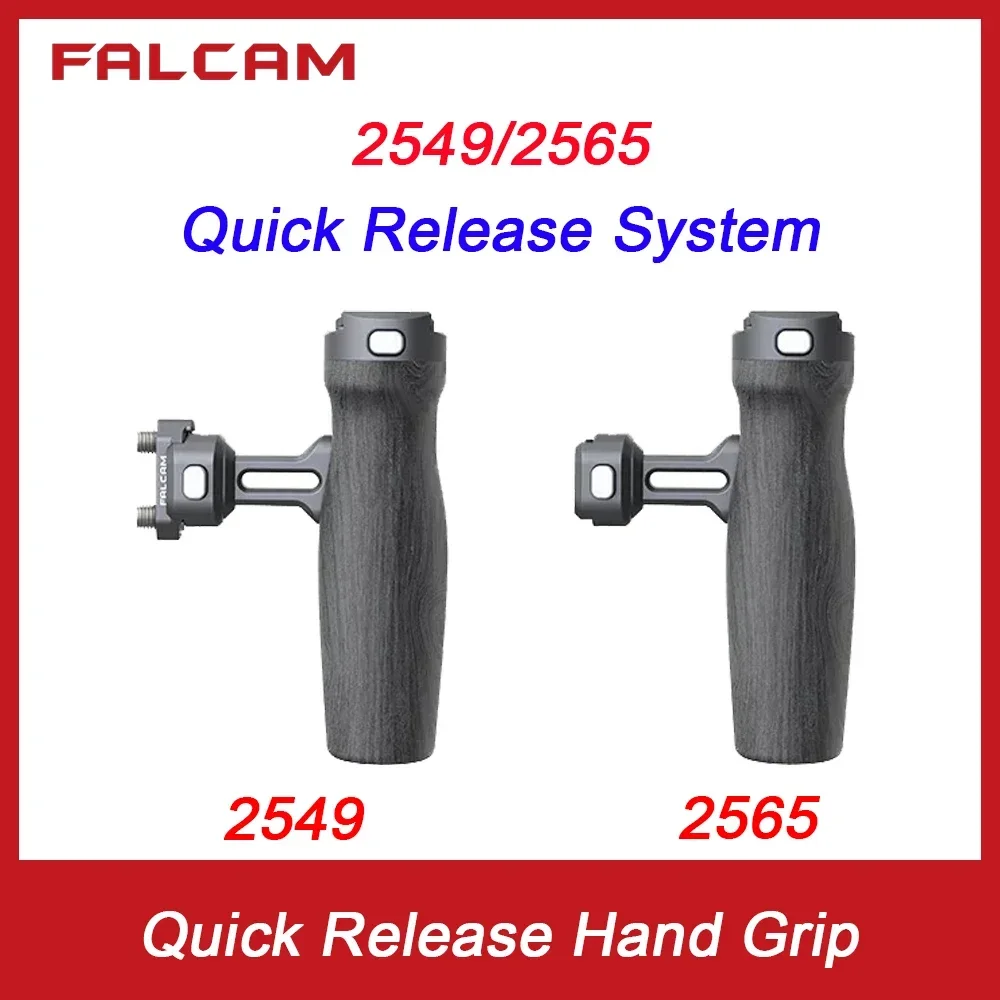 FALCAM 범용 포트 QR 사이드 핸들, F22 2549/2565 퀵릴리즈 핸드 그립