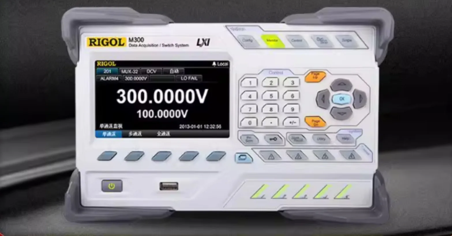 RIGOL M300 Modular Data Logger with Multimeter, Switch, and DAS Functions#xing
