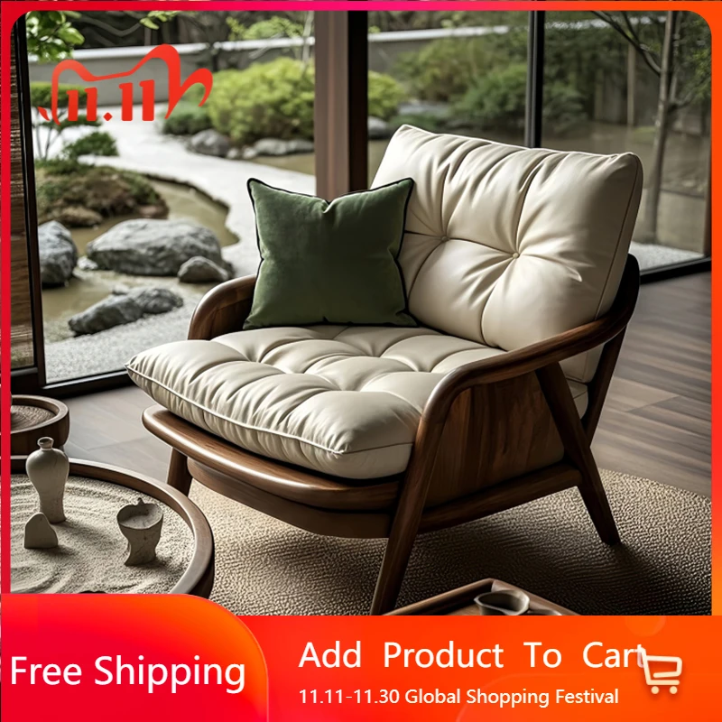 

Solid Wood Designer Living Room Chairs Bedroom Back Support Design Nordic Living Room Chairs Vanity Luxury Poltrona Furniture