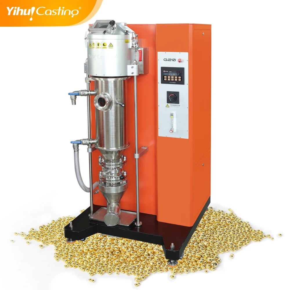 Upgraded version automatic 20kg gold vacuum Granulating Machine
