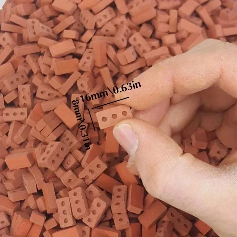 50-150 stuks 1:16 echte mini-stenen model, miniatuur beeldje landschapsarchitectuur accessoires, DIY nep-stenen speelgoed voor sprookjestuin gebouw