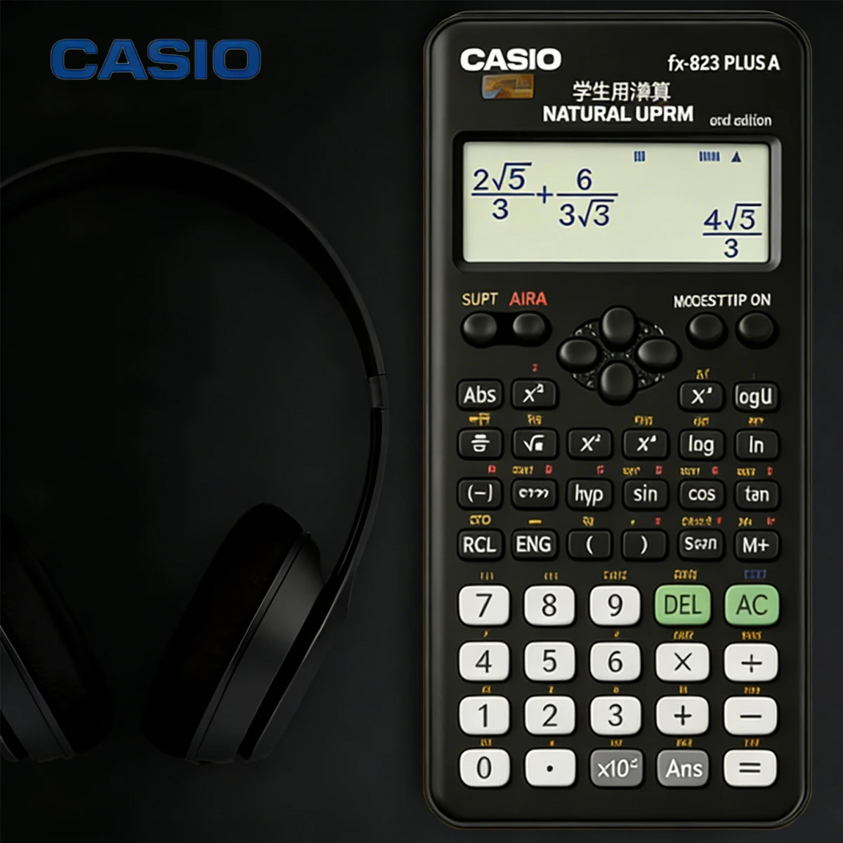 

Научный калькулятор Casio fx-82ES Plus A для учащихся начальной и средней школы, а также для подготовки к поступлению в старшую школу и вузы.