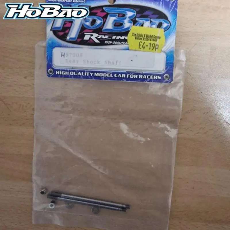 Original OFNA/HOBAO RACING 87008 Rear Shock Shaft & Lock Nuts x2 For 1/8 HYPER Pirate Sport Monster
