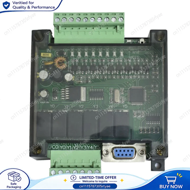 FX1N-14MR FX1N-14MT Programmable PLC Controller Module Industrial Control Board with Shell Mini PLC Automation Control