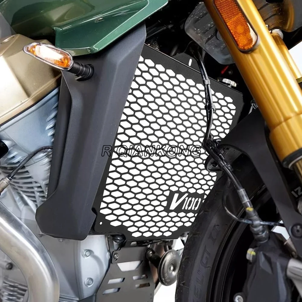 

For Moto Guzzi Stelvio 1000 V100 V 100 Stelvio 2024 2025 2026 Radiator Grille Guard Cover Protection Net Motorcycle Accessories