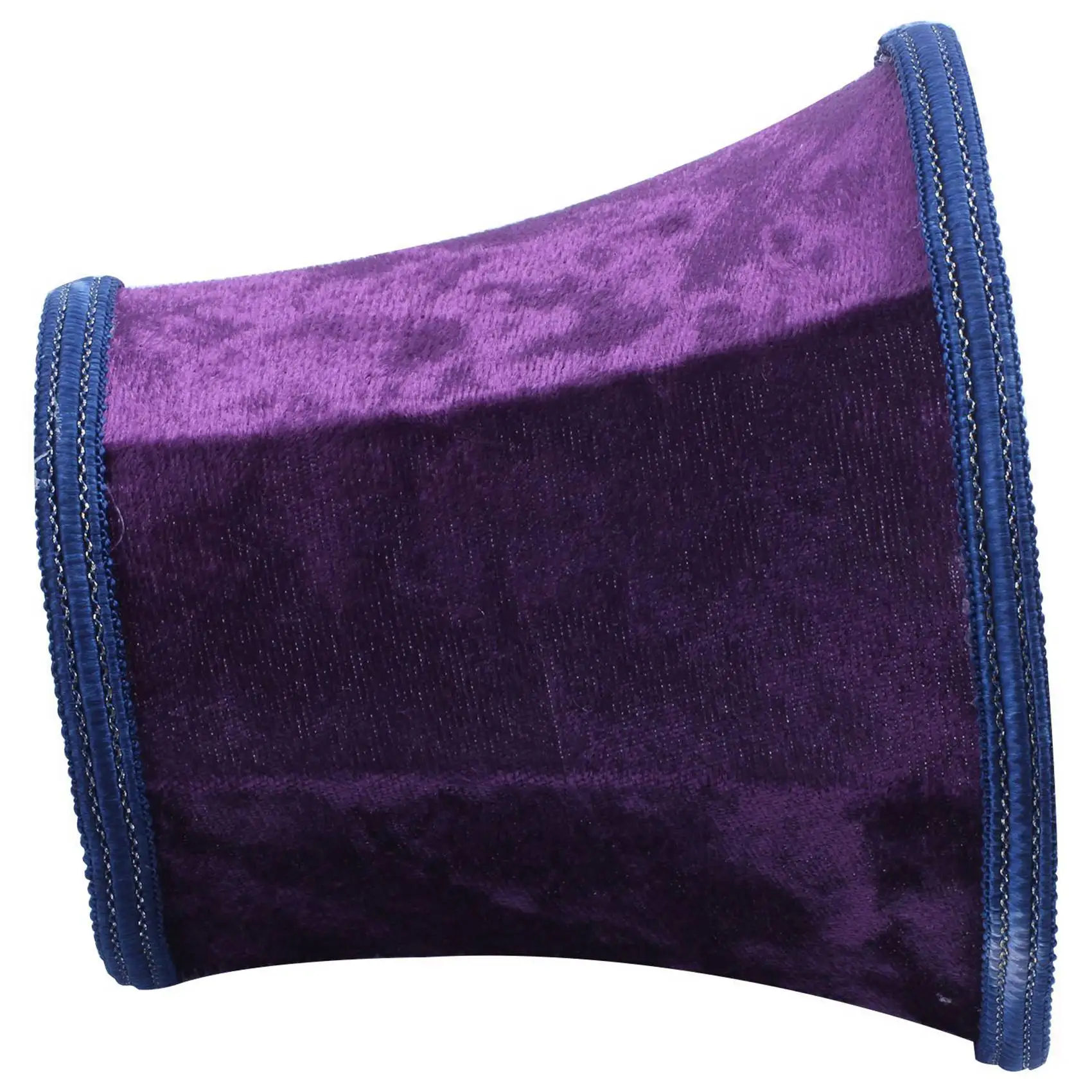 

M12K-2X Fabric Clip On Lamp Shade, E14 Handmade Lampshade For Modern European Style Wall Sconce Lamp, (Dark Purple)