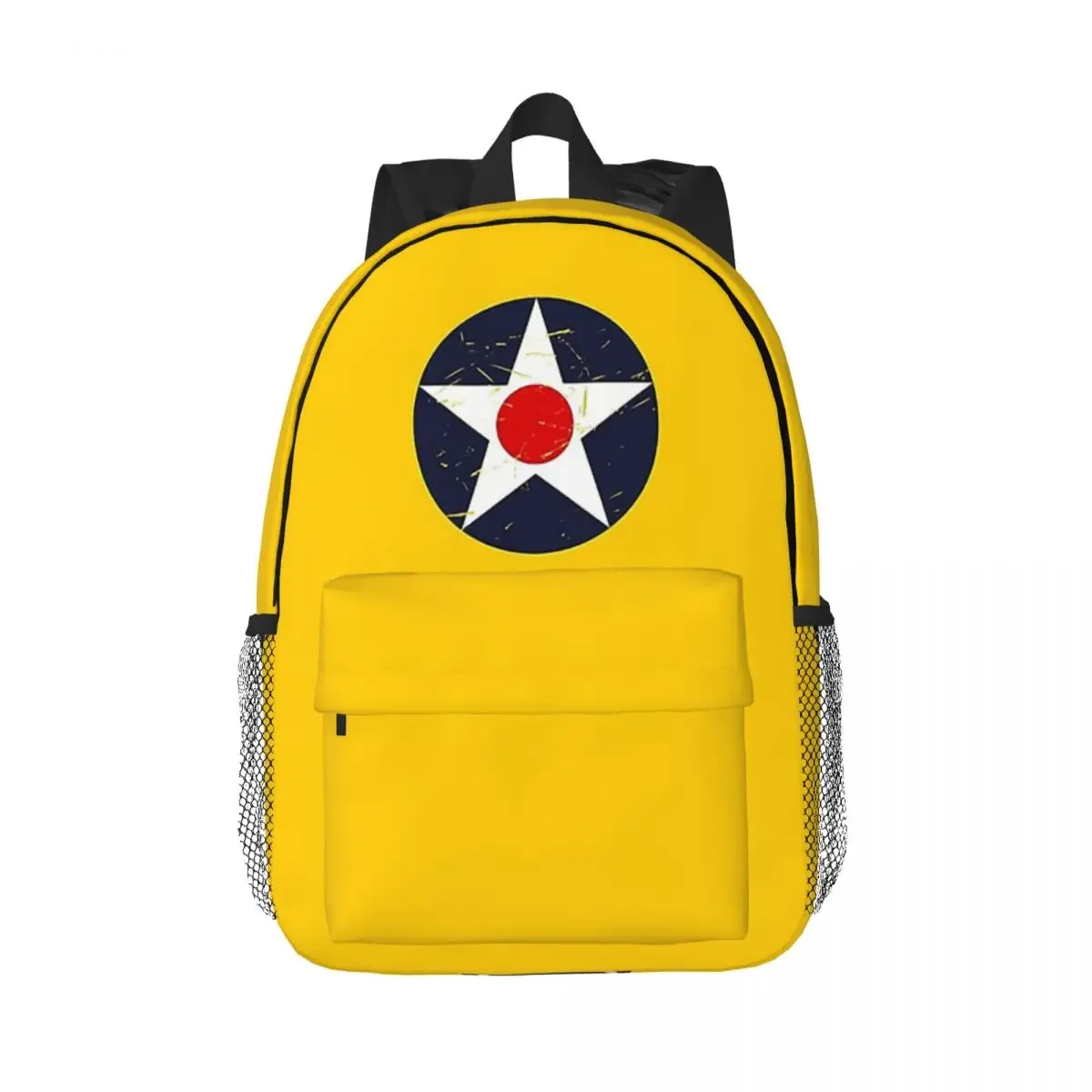 USAAC-mochila Roundel (desgastada) para adolescentes, morral escolar informal para niños, bolso de hombro para ordenador portátil de gran capacidad