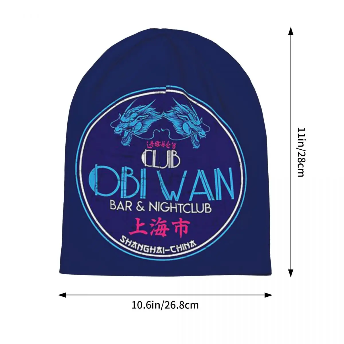 Club Obi Wan Skullies Gorros Chapéus Quentes Outono Inverno Ao Ar Livre Boné de Malha para Homens Mulheres Adultos
