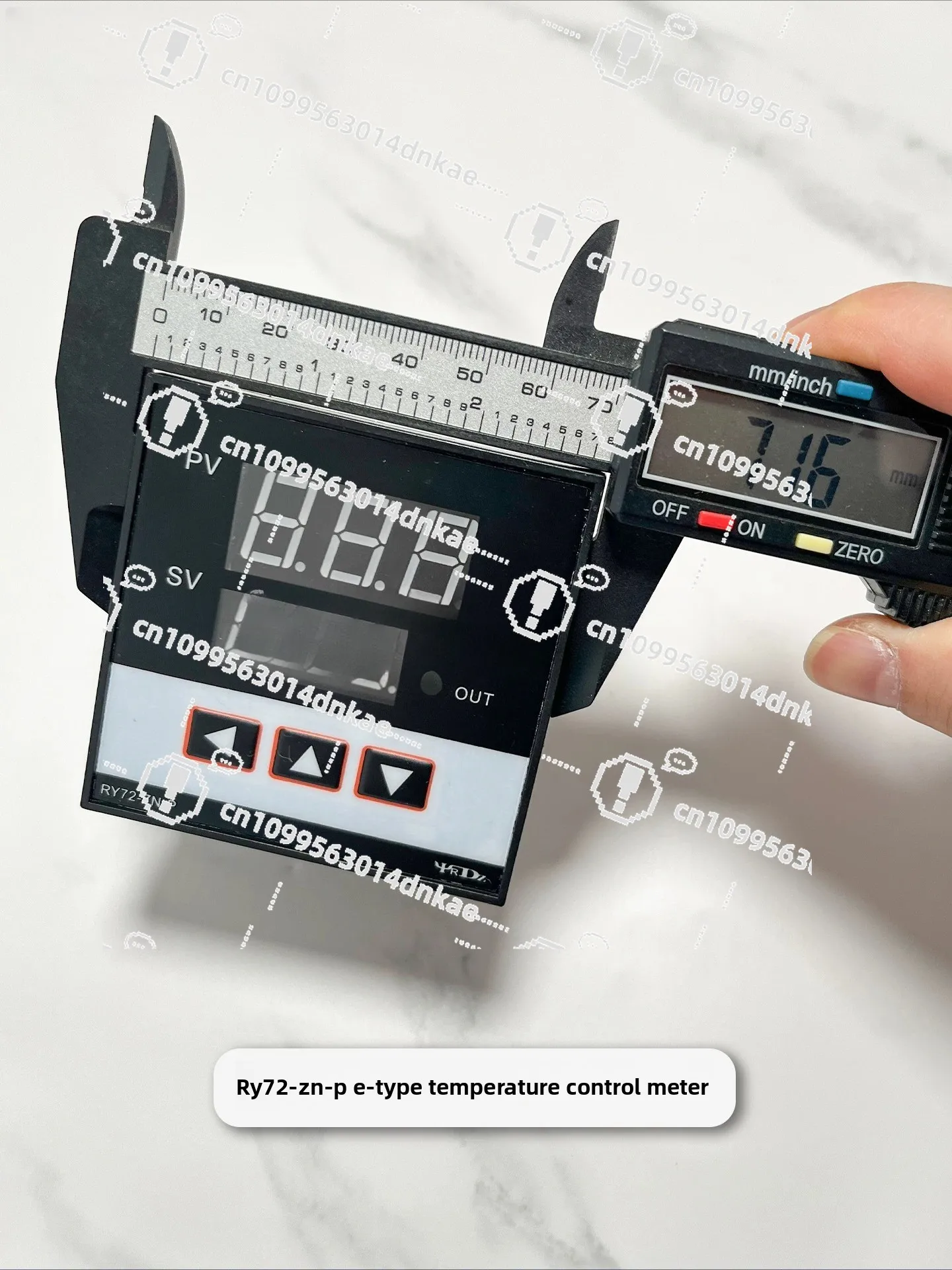 Bundle Ba Automatic Sealing Machine Accessories RY72-ZN-P Digital Display Thermostat SF150 Temperature Gauge