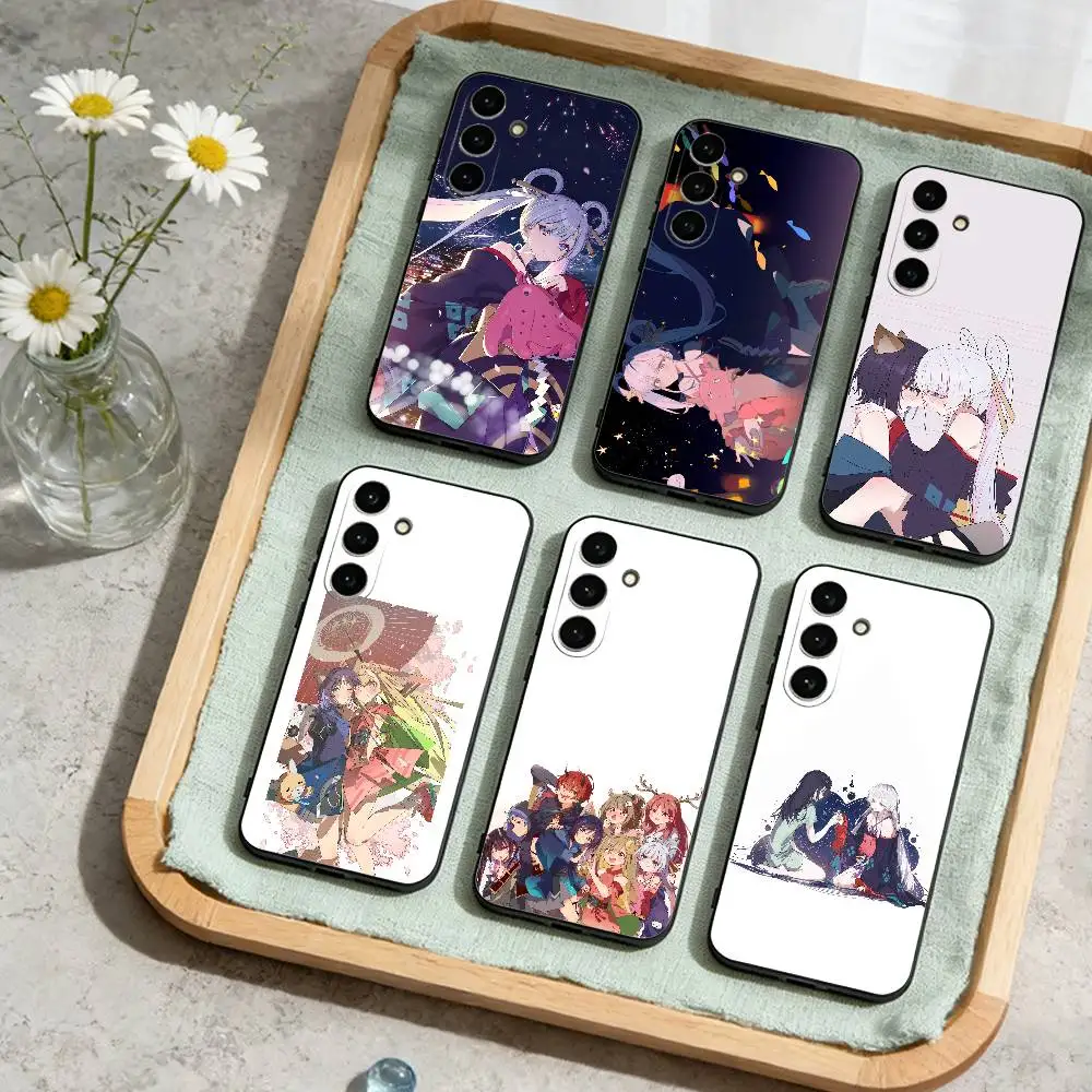 

C-Chou Kaguya h-hime Phone Case For Samsung Galaxy A73,A72,A71,A70,A53,A52,A51,Others Soft Black Cover