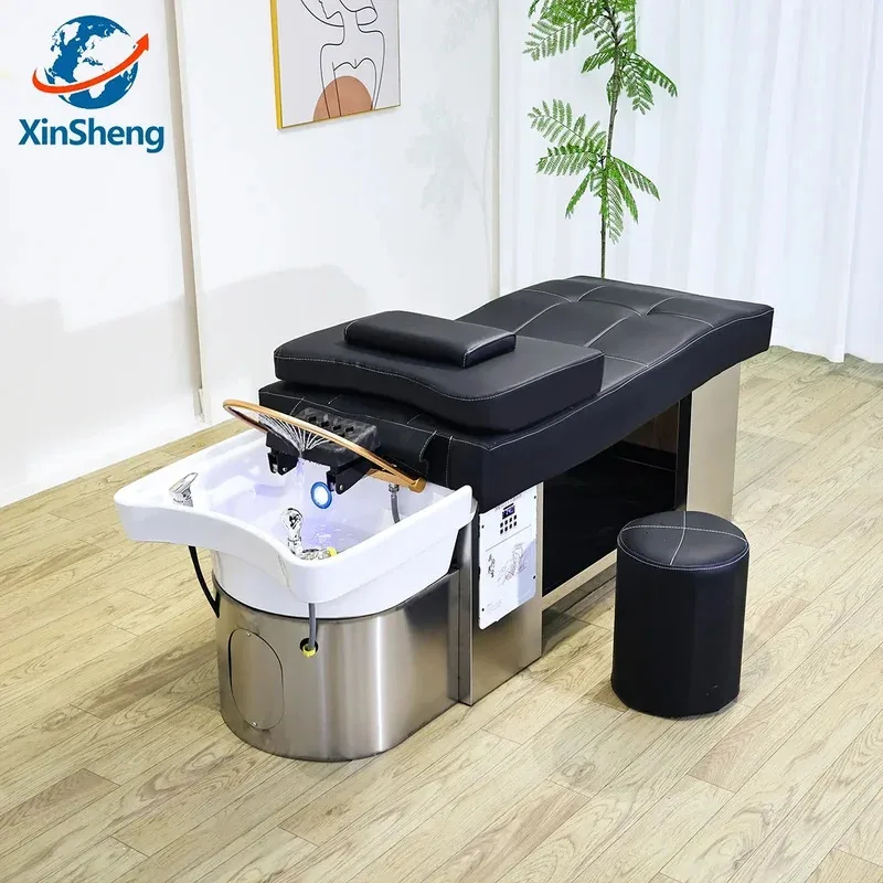 XinSheng Hair Wash & Fumigation Shampoo Bed Head SPA Salon Station Massage Table Massage Beds Barber Shop Commercial Furniture