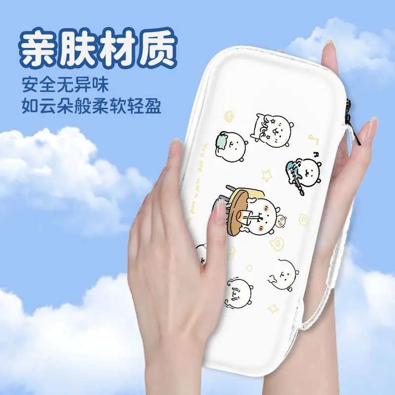 Estuche de Transporte de Gran Capacidad con Diseño de Anime Chiikawa Joke Bear para NS Switch 2 OLED Joycon Stick, Bonito y Kawaii, Regalo Portátil 2026