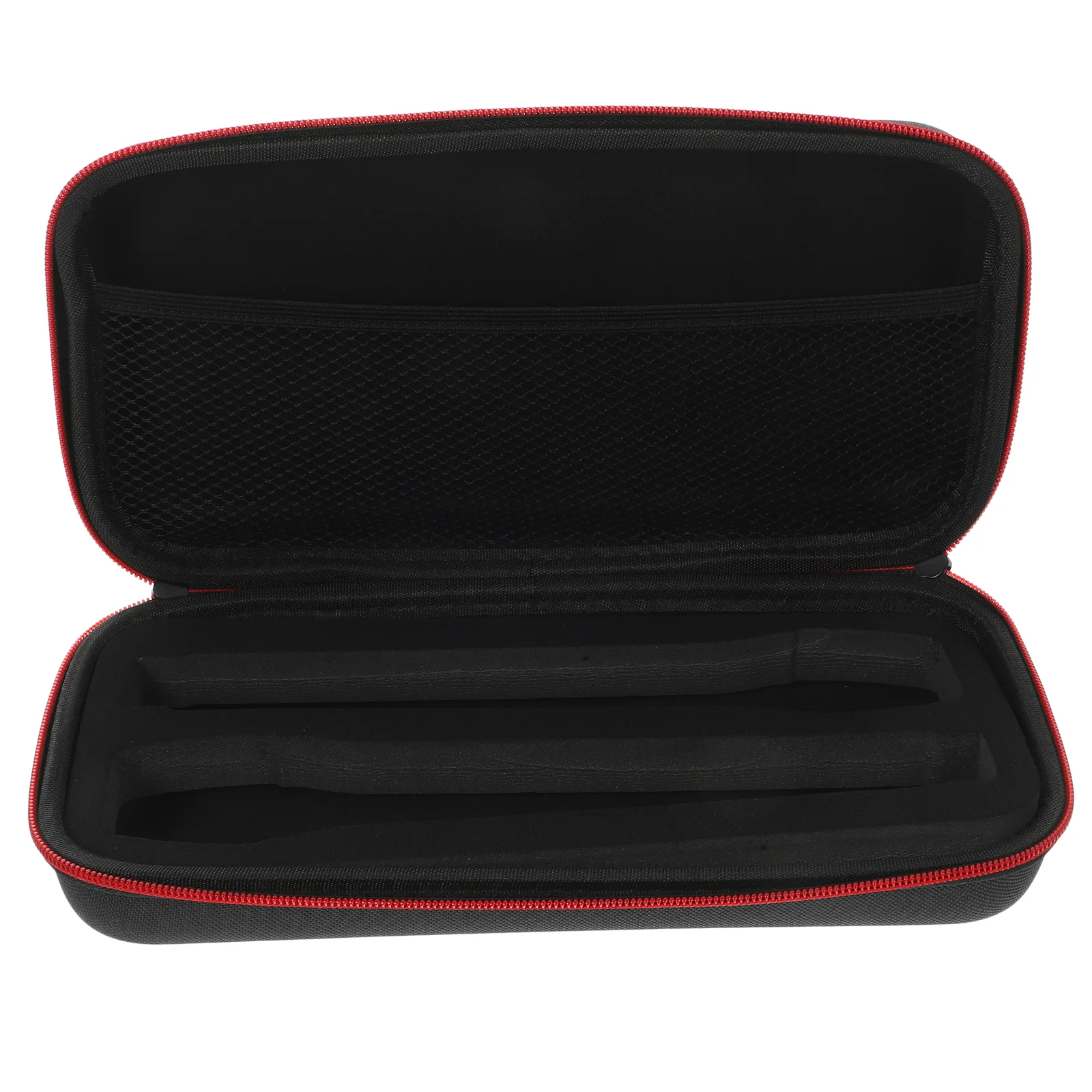 

Dual Slot Microphone Storage Bag EVA Case for Handheld Mics Shockproof Lightweight Portable Audio Gear Pouch