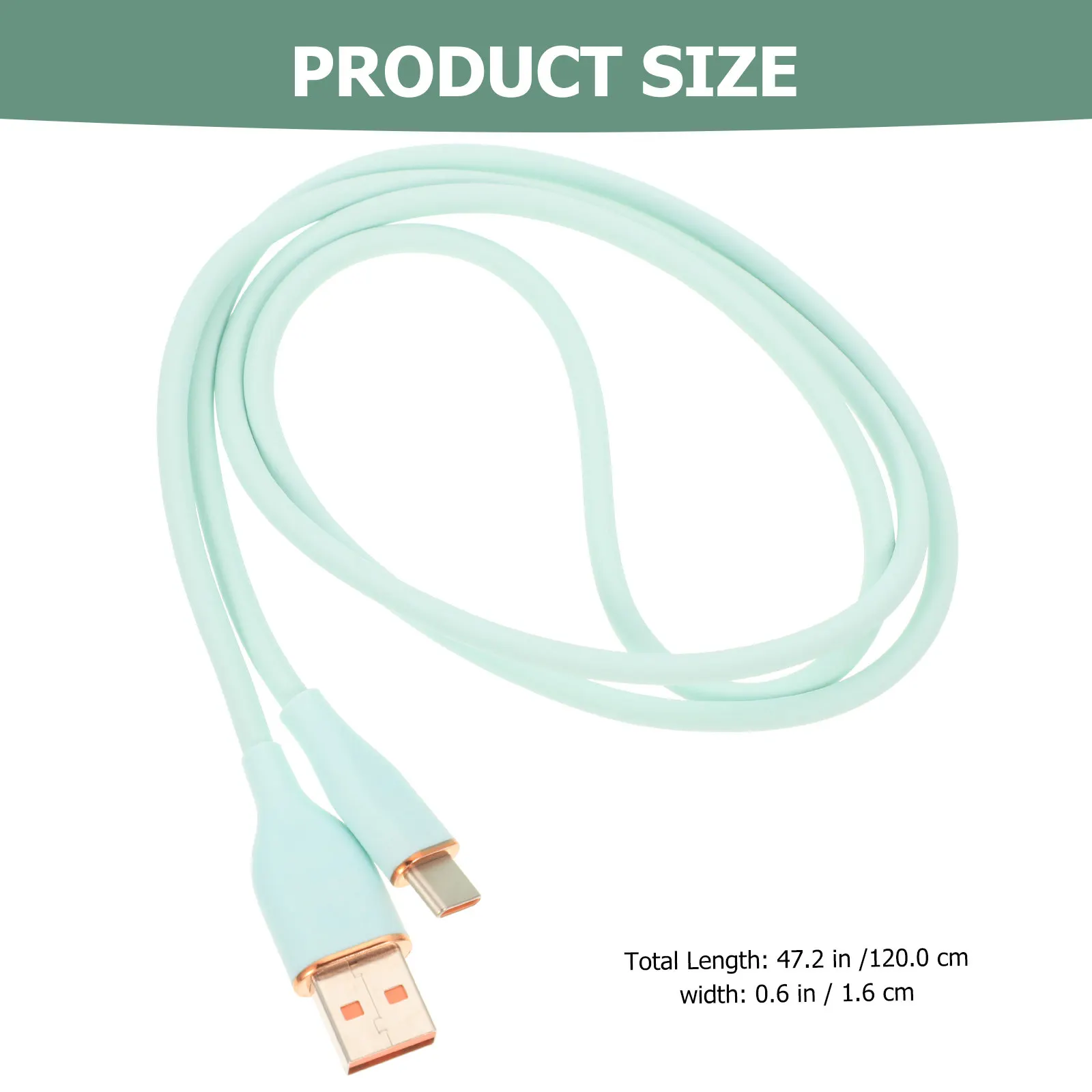 Silicon Charging Wire Cable Type USB Fast Liquid Silicone Flexible Data Usb-c to Transfer