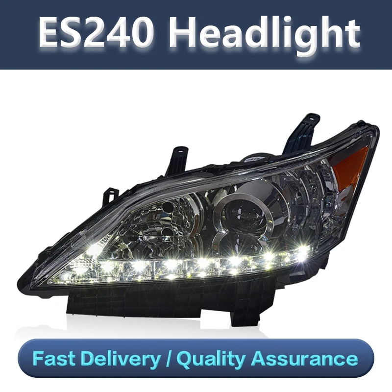 Headlights for For Lexus ES ES240 ES350 ES260 ES300 2006-2012 Head lamps LED Headlight LED Dual Projector