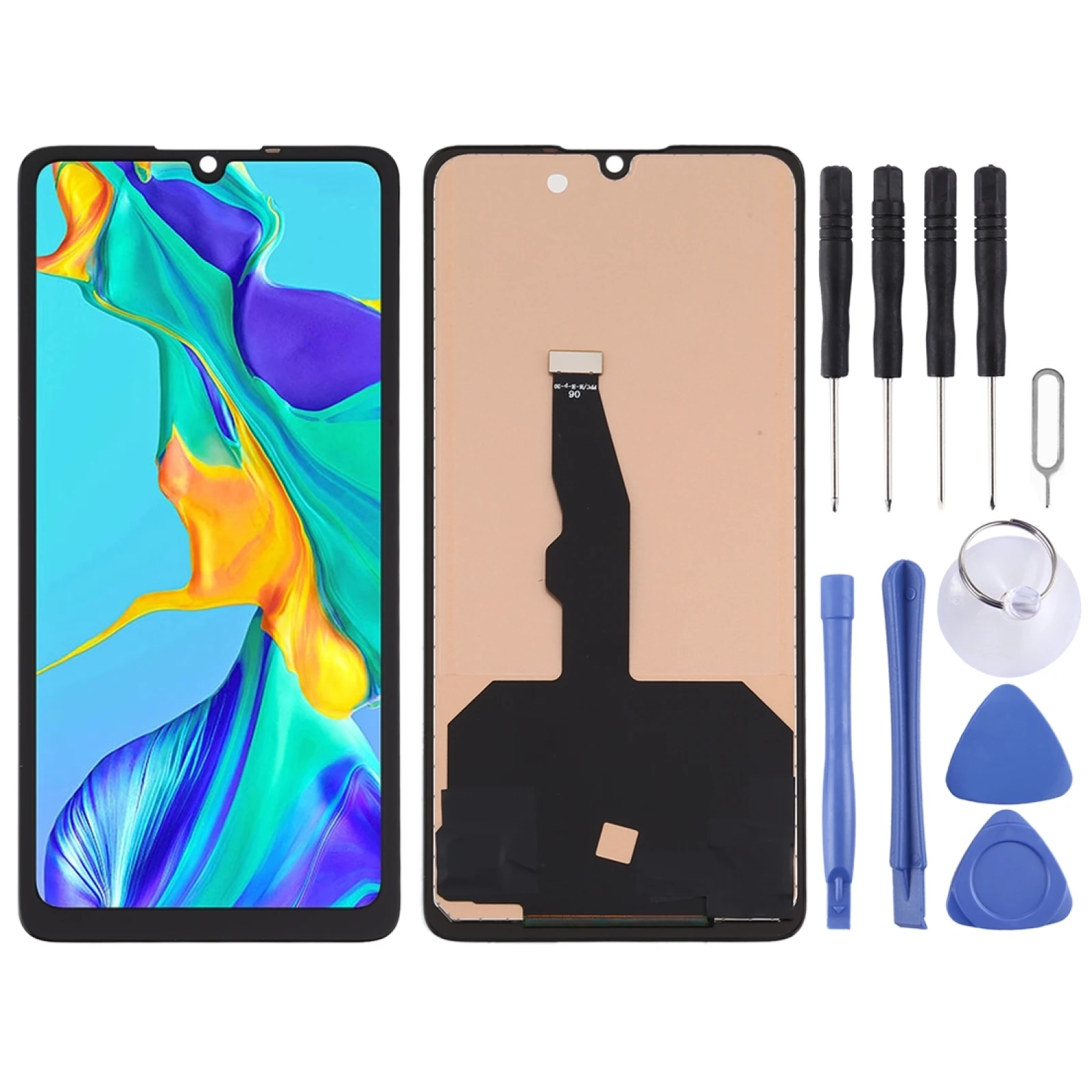 

TFT Material LCD Screen and Digitizer Full Assembly (Not Supporting Fingerprint Identification) for Huawei P30