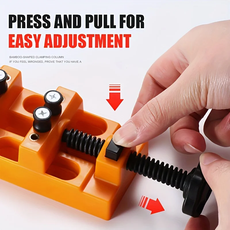 Universal Mini Drill Press Vise Clamp Table Bench Vise for Jewelry Walnut Nuclear Watch Repairing Clip On DIY Sculpture Craft
