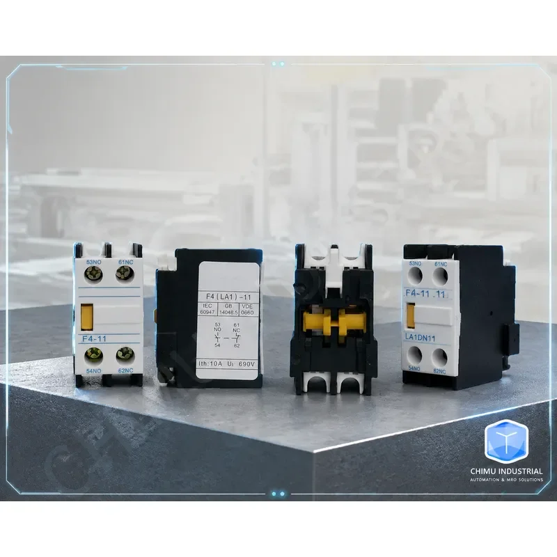 【CHIMU INDUSTRIAL】 【CHIMU INDUSTRIAL】 for CJX2 Auxiliary Contact Block F4-11 F4-20 F4-02 1NO1NC 2NO 2NC AC