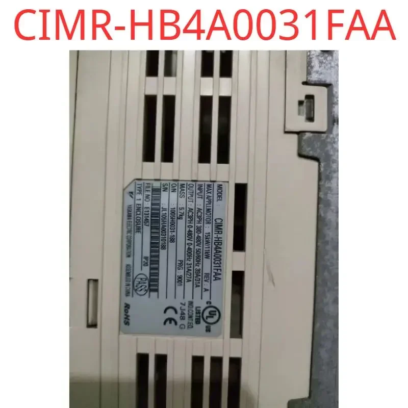 Second-hand test OK H1000 Inverter CIMR-HB4A0031FAA genuine disassembly parts including panel