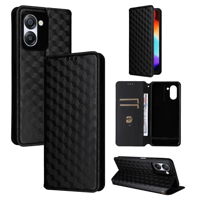 

For Blackview Color 8 case Bumper Design PU Leather Back Case Cover Phone Accessories