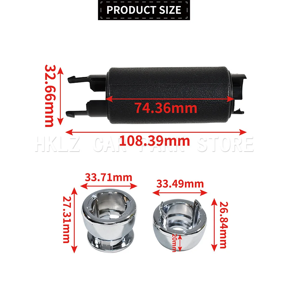 Part Number:34406774436 For BMW Mini R50 R52 R53 R55 R56 R57& R58 R59 New Black Chrome Handbrake Handle Auto Replacement part