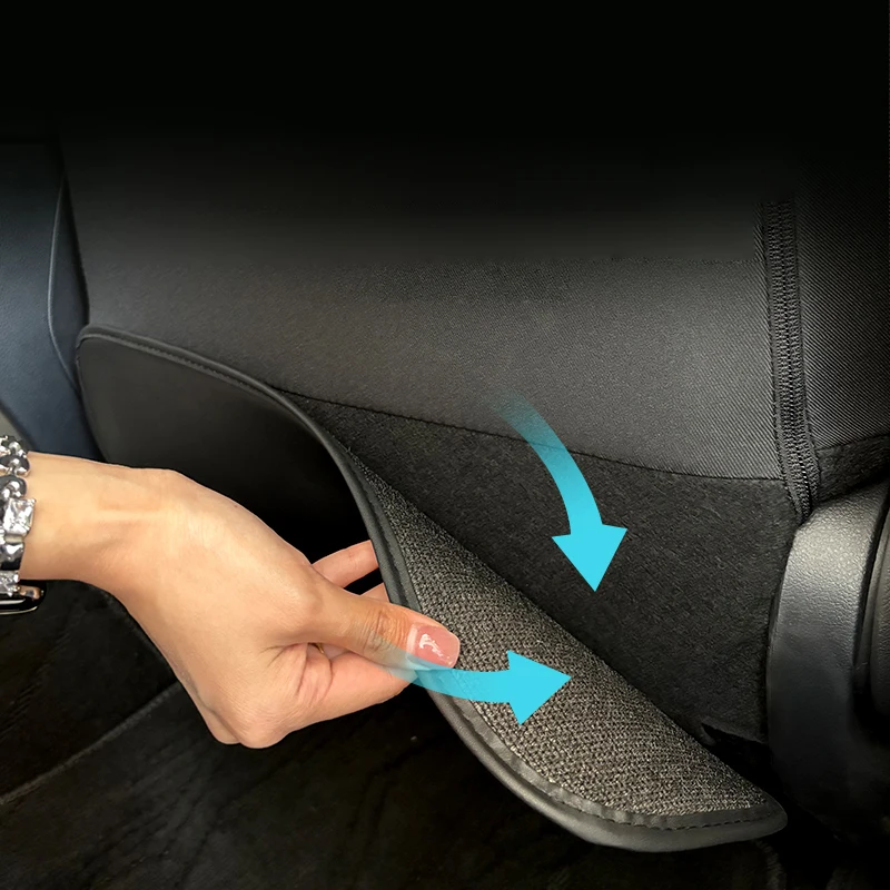 Kits de proteção traseira de assento de carro de microfibra anti-chute capa de assento traseiro para toyota rav4 yaris prius corolla camry hilux land cruiser