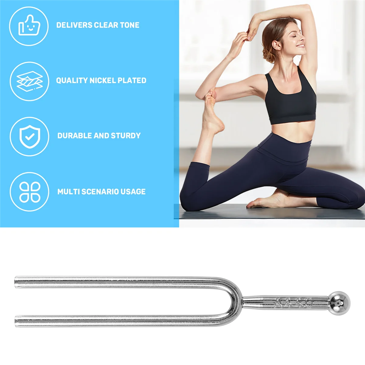 شوكة رنانة مزودة بغطاء ناعم ، من من من نوع Hz