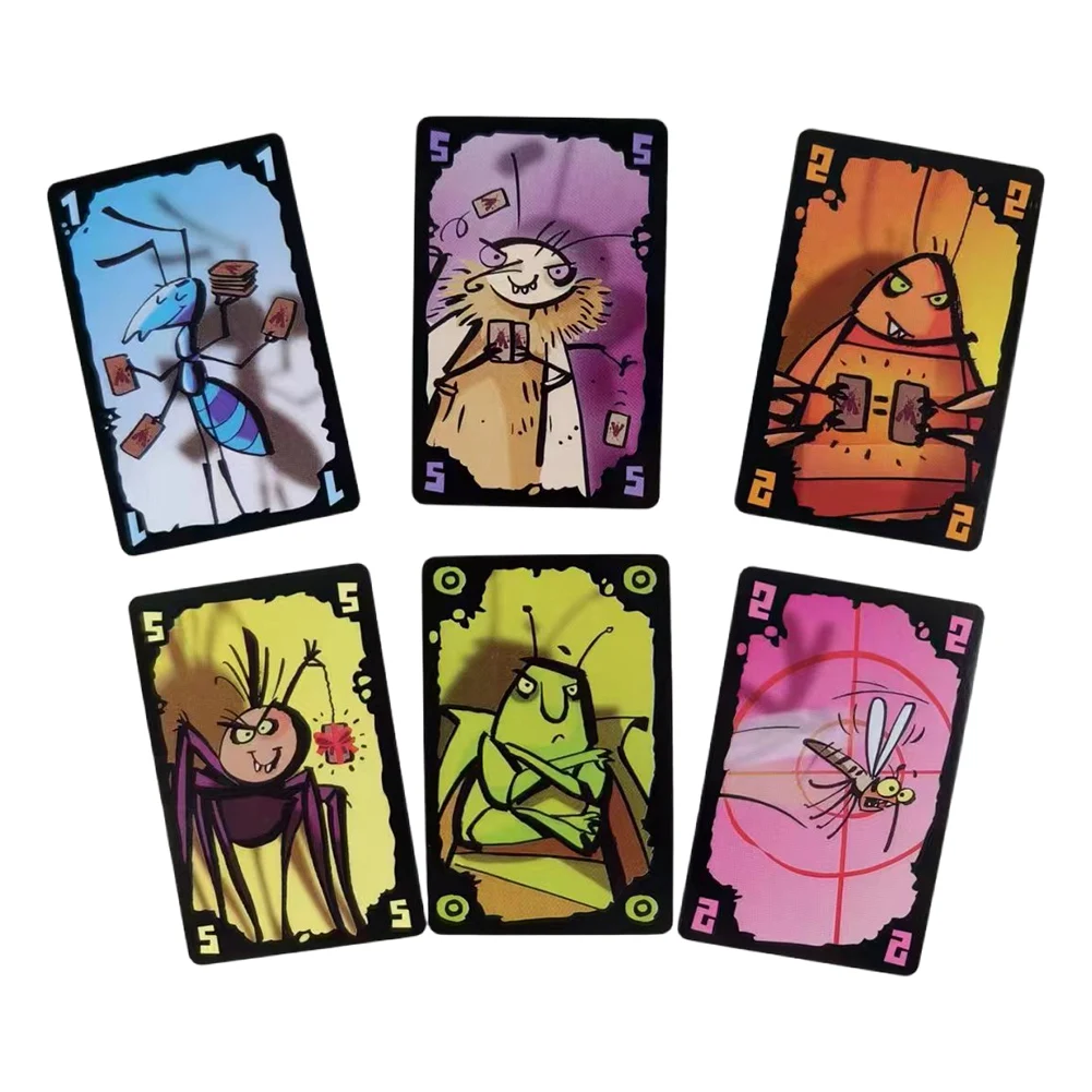 Polilla Tramposa Card Game Royal Xiaoqiang Cheating Moth Board Game Leisure Gathering Board Game Cards Poker Party Game image 6
