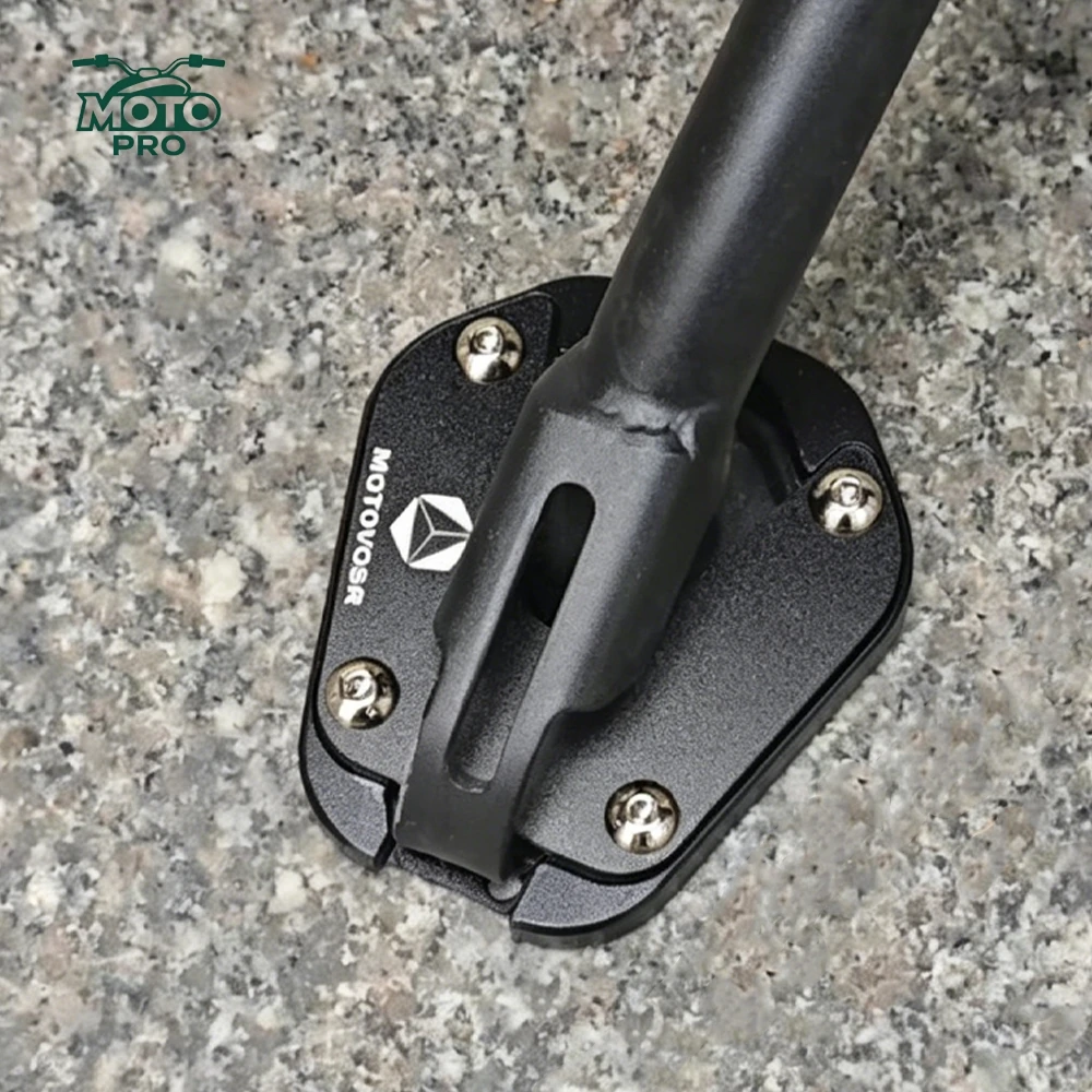 For QJMotor QJ Motor SRT500RX SRT500 RX Rally 2026 Kickstand Side Stand Extension Enlarger Pad Plate SRT500 RX SRT 500RX Parts