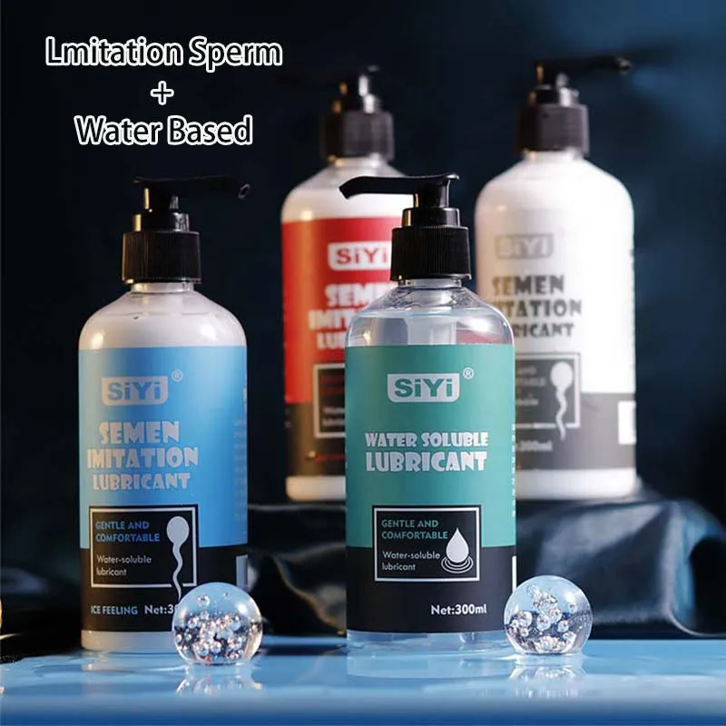 Lubricante Anal para sexo, lubricante de Semen, Vagina a base de agua, lubricación de esperma falsa, masturbación Gay para adultos, juguetes íntimos, Gel, tienda Sexy