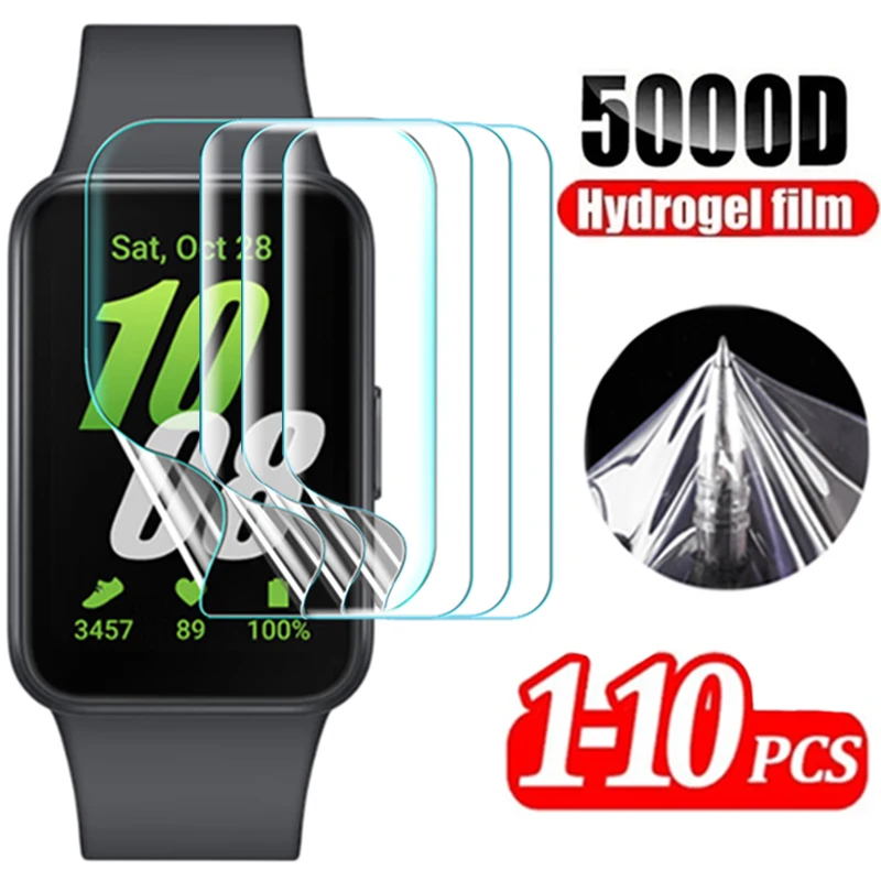 

Hydrogel Films for Samsung Galaxy Fit 3 Watch Screen Protector Full Cover Protective Films HD Anti-scratch Film for Galaxy Fit 3