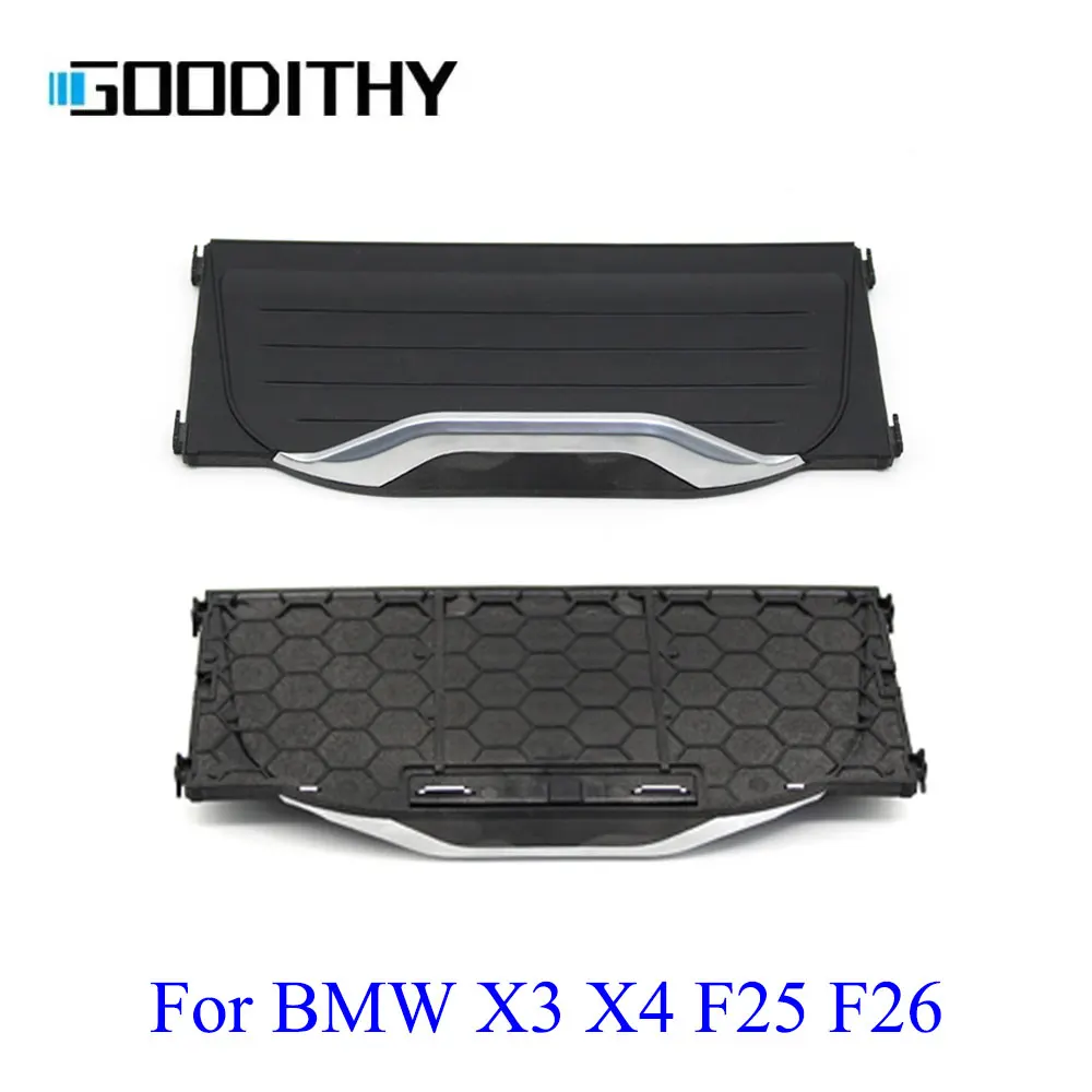 Car Center Console Cup Holder Slide Cover Rolling Shutter Trim For BMW X3 F25 2011-2017 X4 F26 2013-2018 51169301722 51169301723