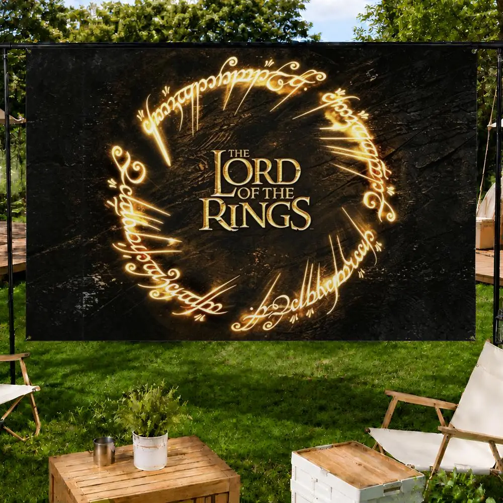 Movie Fantasy The Lord of the Rings Flags Fan support, home, dormitory, wall decoration, outdoor camping, party banners, gifts