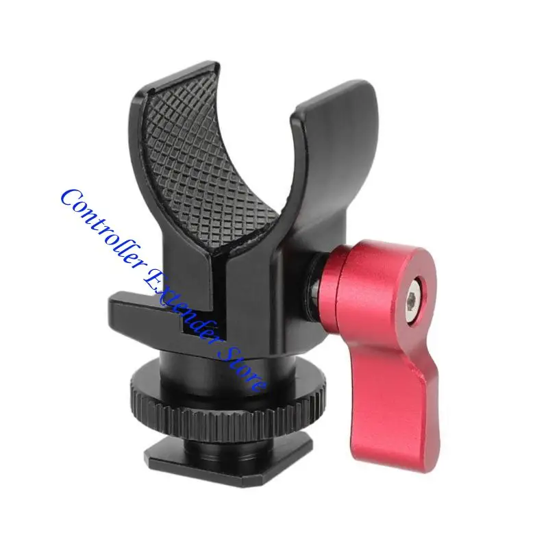 N84B Super Clamp Microphone أحذية بارد محول جبل ألومنيوم ملحق التثبيت