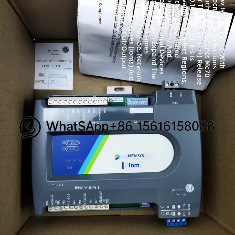 Johnson Controls MS IOM2723 IOM3723 IOM3733 IOM4711 Network DDC Controller Extension Module HVAC Building Automation Input