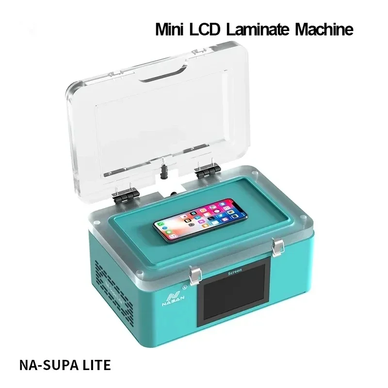 4in1 Nasan NA-SUPA Lite MINI Vacuum Laminator Na-b2+ Mini Air Bubble Remover NA-SP23 Ultra Screen Separator NA-RS1 Vacuum Pump