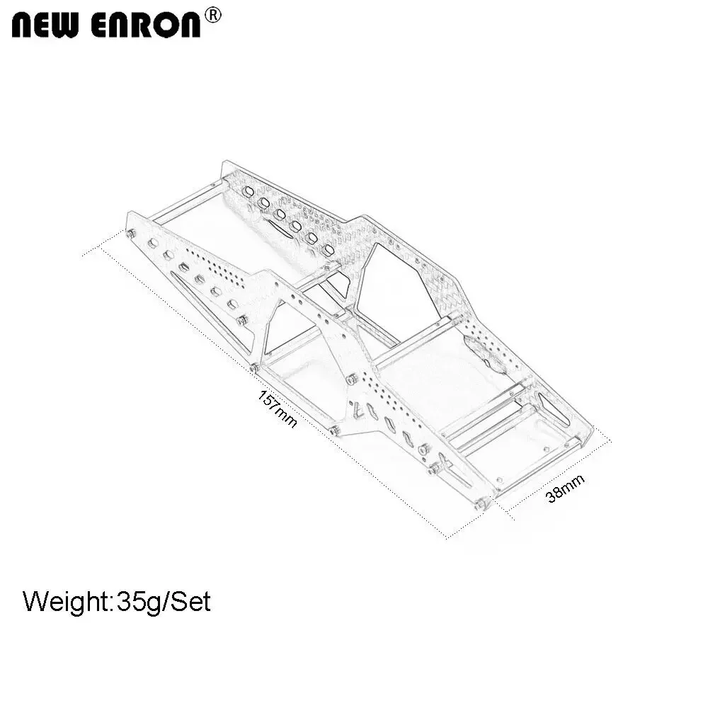 คาร์บอนไฟเบอร์ Rock Buggy Roll Cage Body Shell แชสซีสําหรับ 1/24 RC Crawler SCX24 rc รถอะไหล่รถอุปกรณ์เสริม