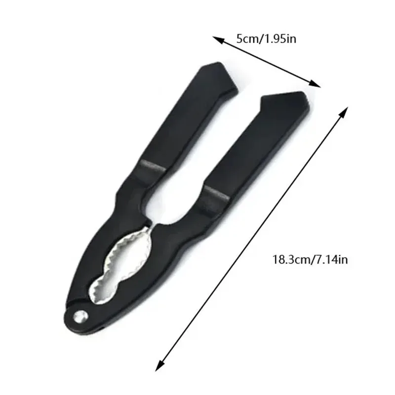 مقشر جوز محمول للوز والبقان ، كسارة البندق ، إكسسوارات المطبخ ، مدمجة وسهلة التخزين ، أدوات يدوية