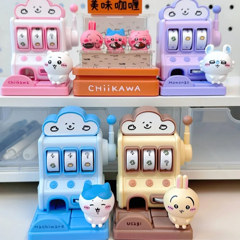 Chii Kawa caja ciega juguetes máquinas de juego máquinas de frutas máquinas de lotería Usagi Hachiware Momong Anime figura modelo