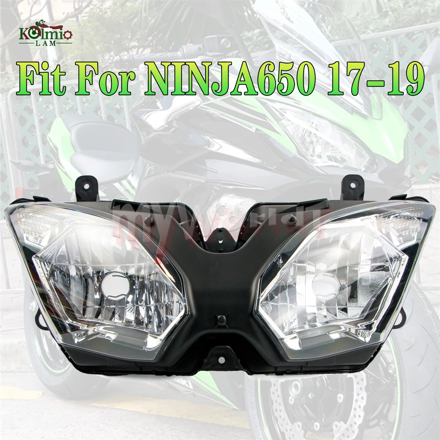 HeadLight Assembly Headlamp Fit For Kawasaki Ninja650 2017 - 2019 EX650 Ninja 650 2018 17 18 19 Motorcycle