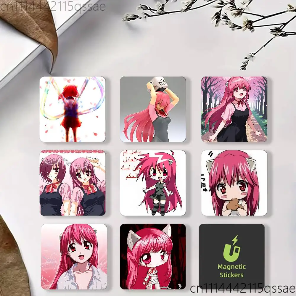 FOR Nyu Elfen Lied Kanade Refrigerator Magnet Magnetic Ins Style Home Decoration Creativity Gift