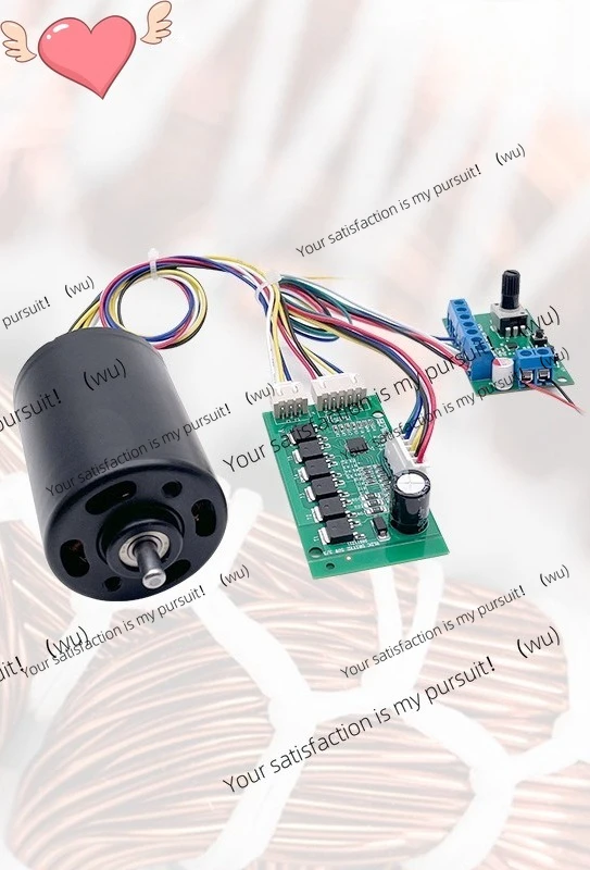 ZOCI-42mm DC brushless motor 12V with Hall speed regulation forward and reverse 24V brushless motor