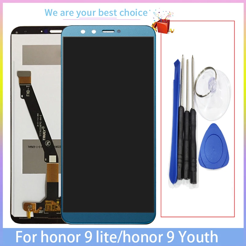 For Huawei Honor 9 Lite Original Lcd Display With Frame LLD-L31/L21/L11/AL0 Touch Screen Digitize Assembly Honor 9 Youth Edtion