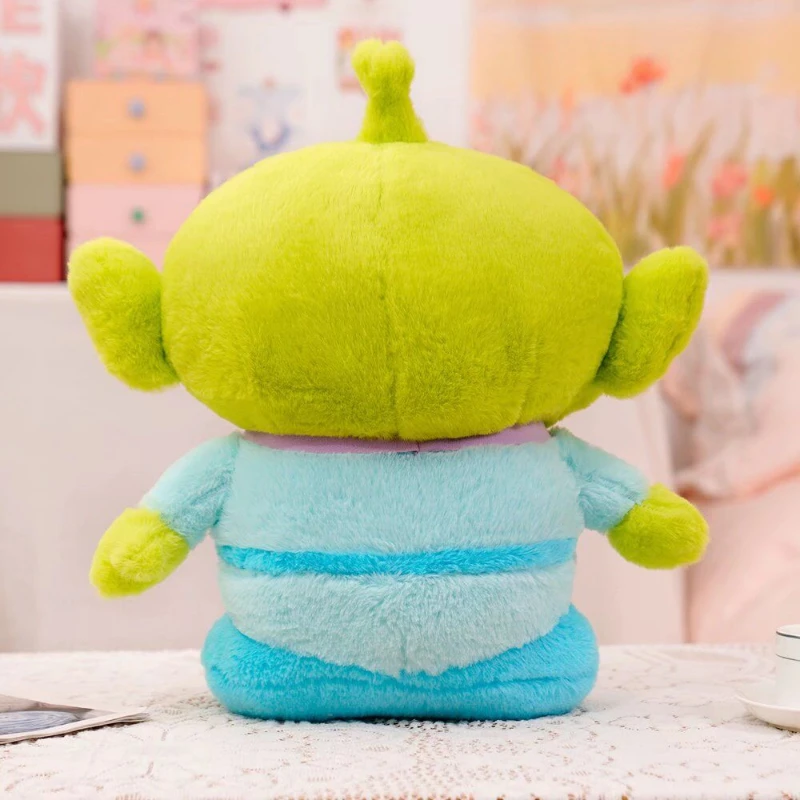 50/76cmGenuine Disney Toy Story Three-eyed Aliens Figure Model Doll Cute animal Monster Plush Toy Decorate Toy Gift For Children