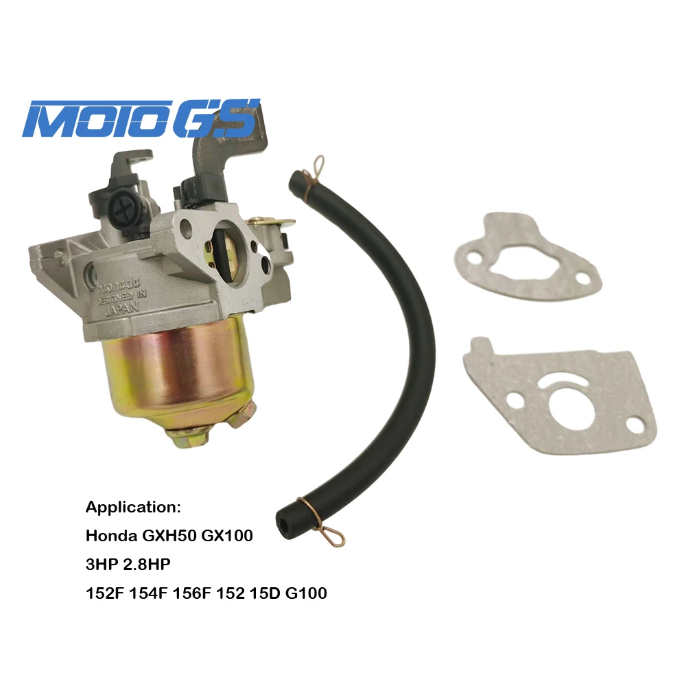 Carburetor for Carb For Honda GXH50 GX100 3HP 2.8HP For 152F 154F 156F 152 15D G100 Lawn Mower Grass Trimmer Engine Accessories