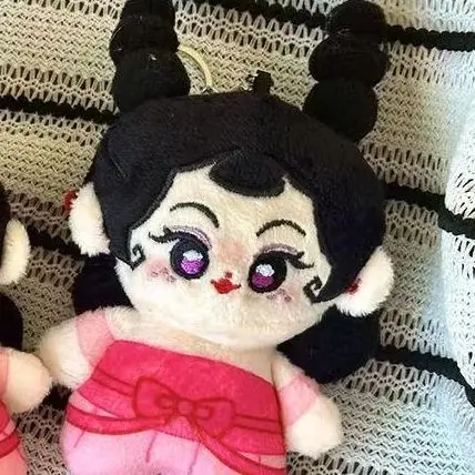 Simpatica bambola di peluche principessa in pietra carina mini ciondolo portachiavi bambola giocattolo borsa da scuola portachiavi borsa da scuola bambola pendente
