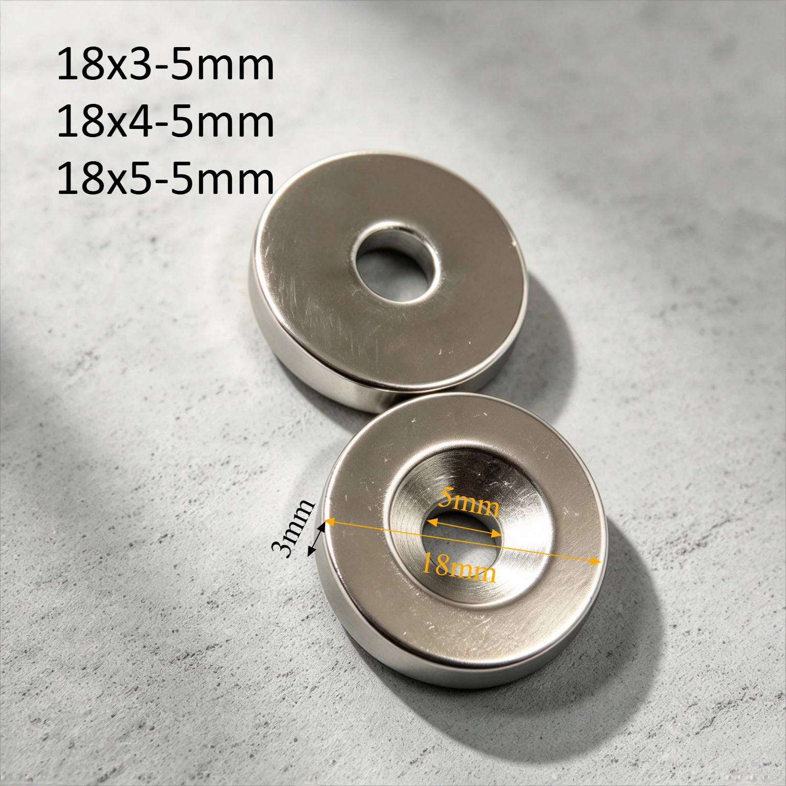 18x3-5 18x4-5 18x5-5mm Small Circular Magnets for Home Refrigerators, Offices DIY  18x3-5 18x4-5 18x5-5mm