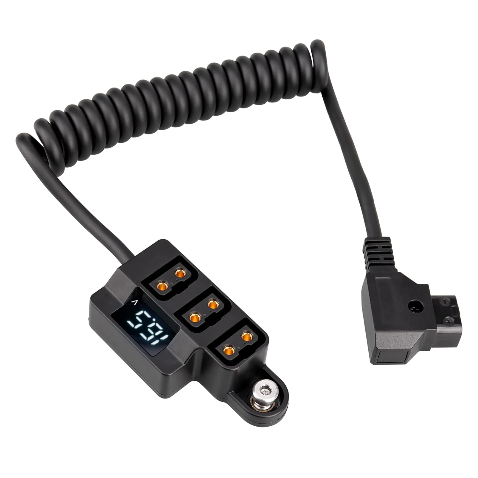 D-tap Splitter Cable D-tap Male to 3 Port Dtap Female Power Supply for V-Mount Camera Battery P-tap Power Hub For Video Transmis