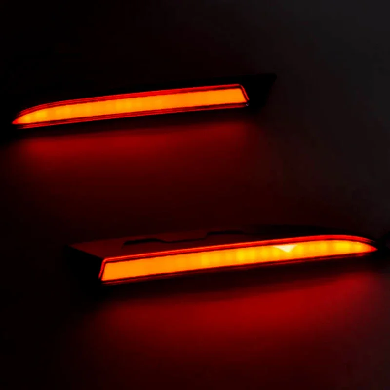 2 Pcs Multi-functions Bumper Rear Fog Lamp for Suzuki Swift 2018 Durable Waterproof Brake Light Reflector Automobile Accessories view 4