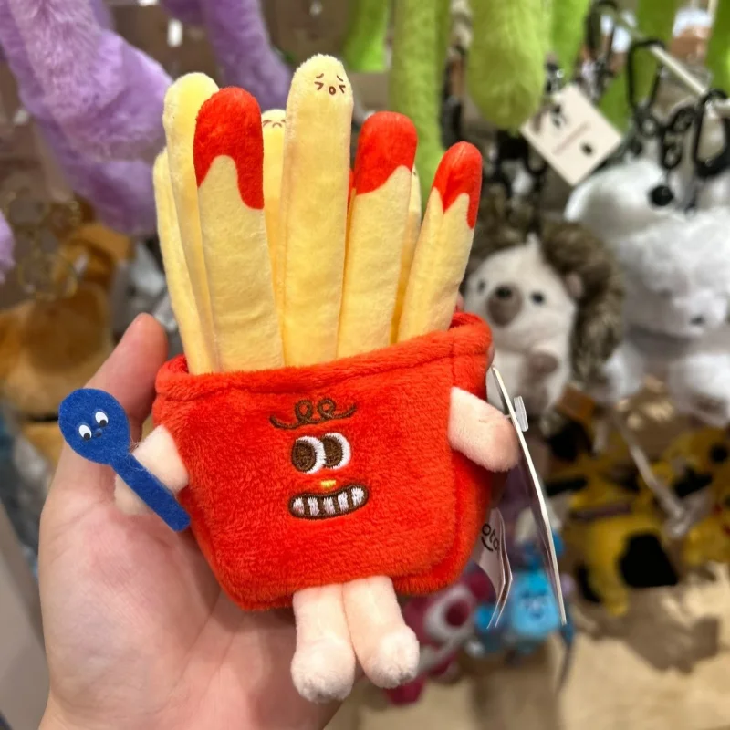 

New Potdemiel Authentic Cartoon Food Series Plush Pendant Soft Stuffed Food Toy Bag Charm Birthday Gift For Students